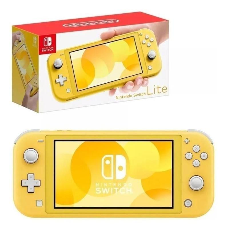 Console Nintendo Switch Lite 32Gb Amarelo - Minigame - Magazine Luiza